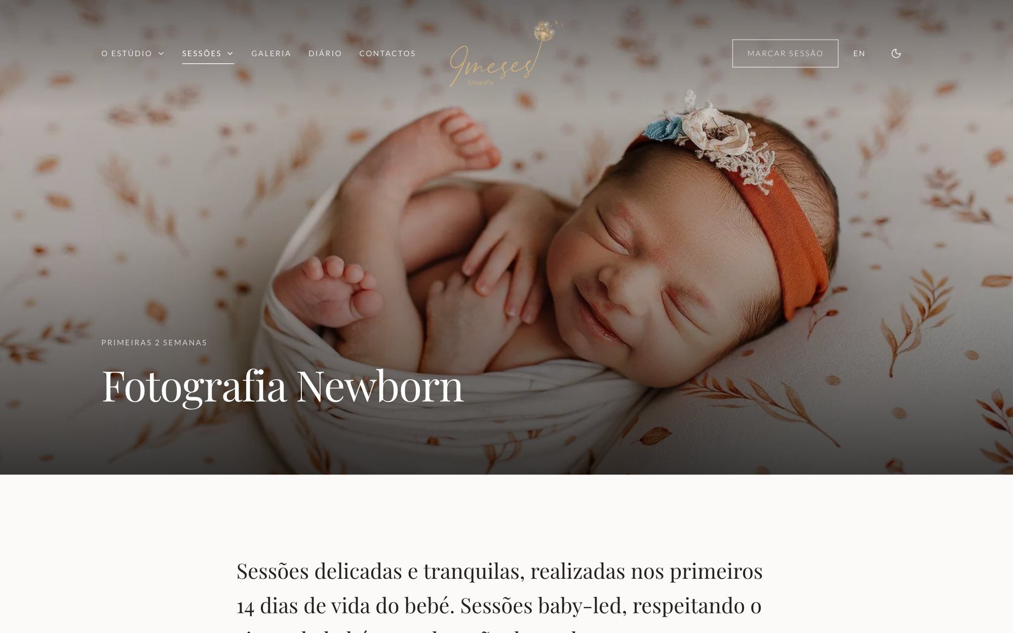 9 Meses Fotografia — Sessão newborn