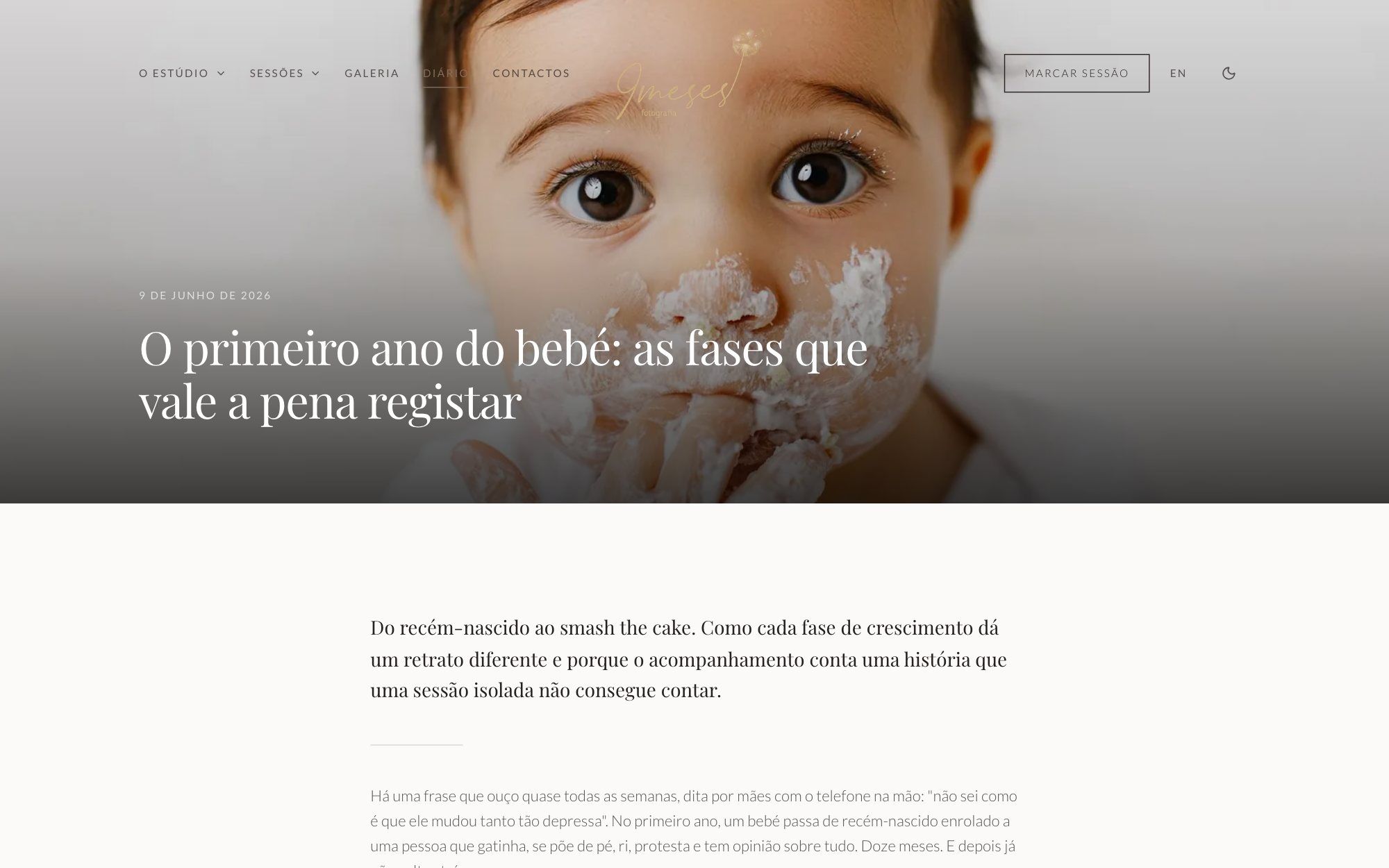 9 Meses Fotografia — Diário: artigo