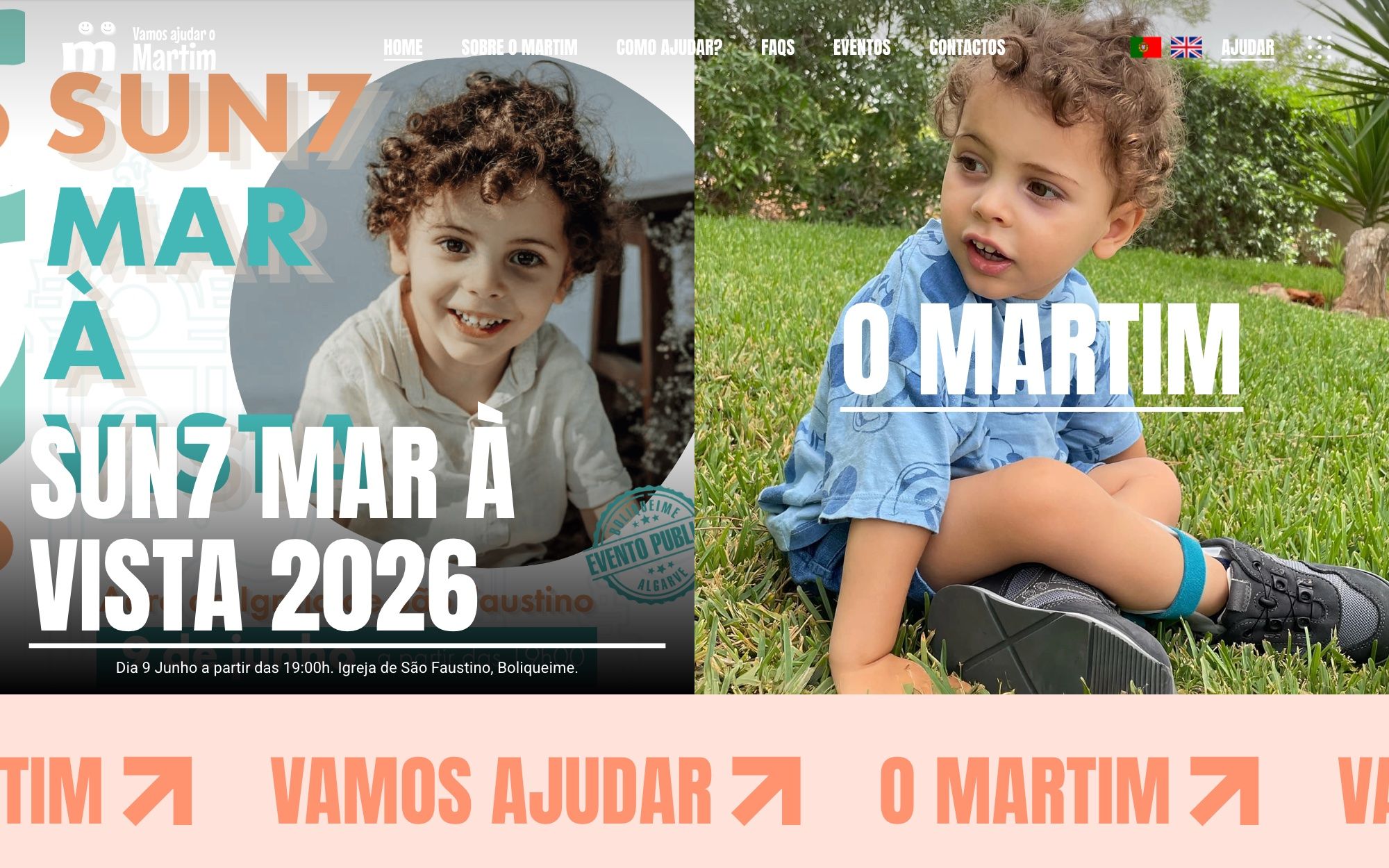 Antes: vamosajudaromartim.com