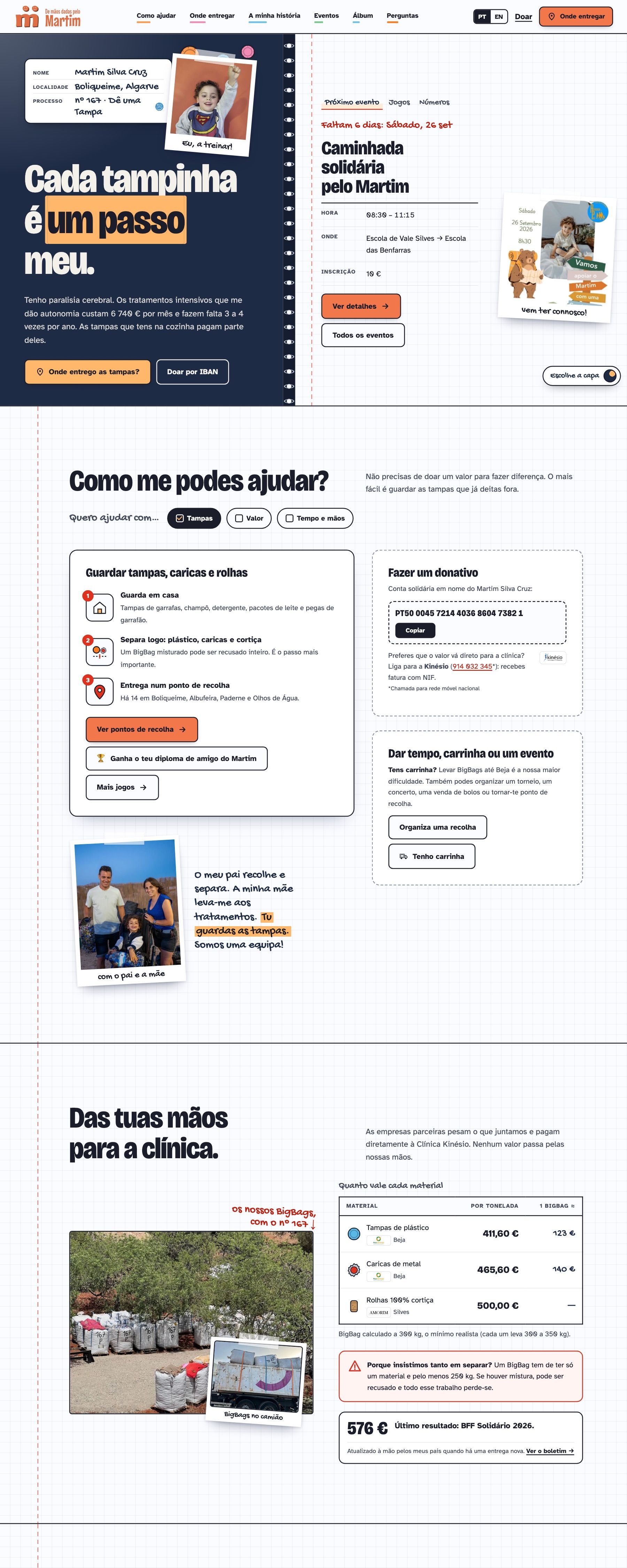 De mãos dadas pelo Martim — desktop