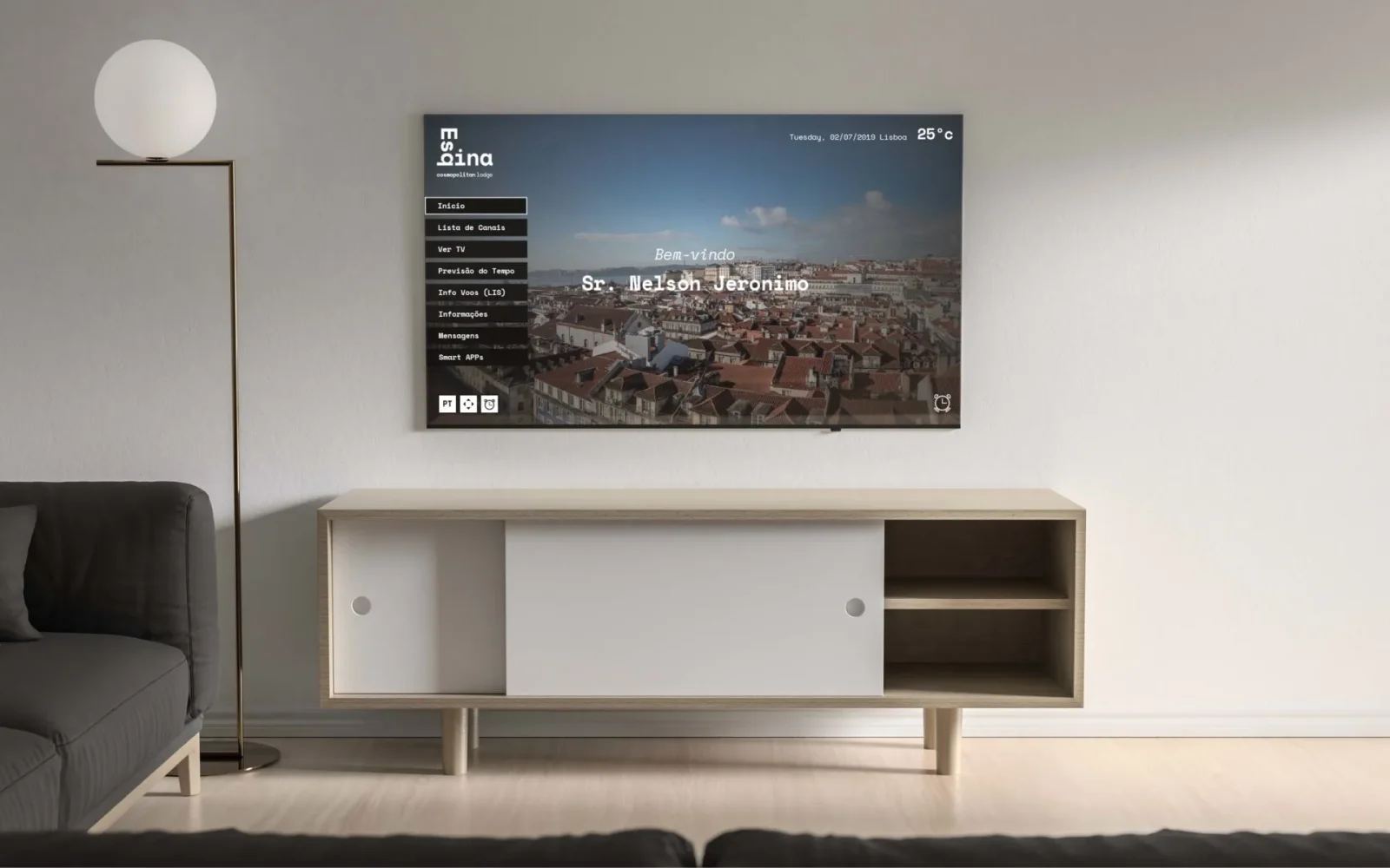 Esqina, IPTV de hotel