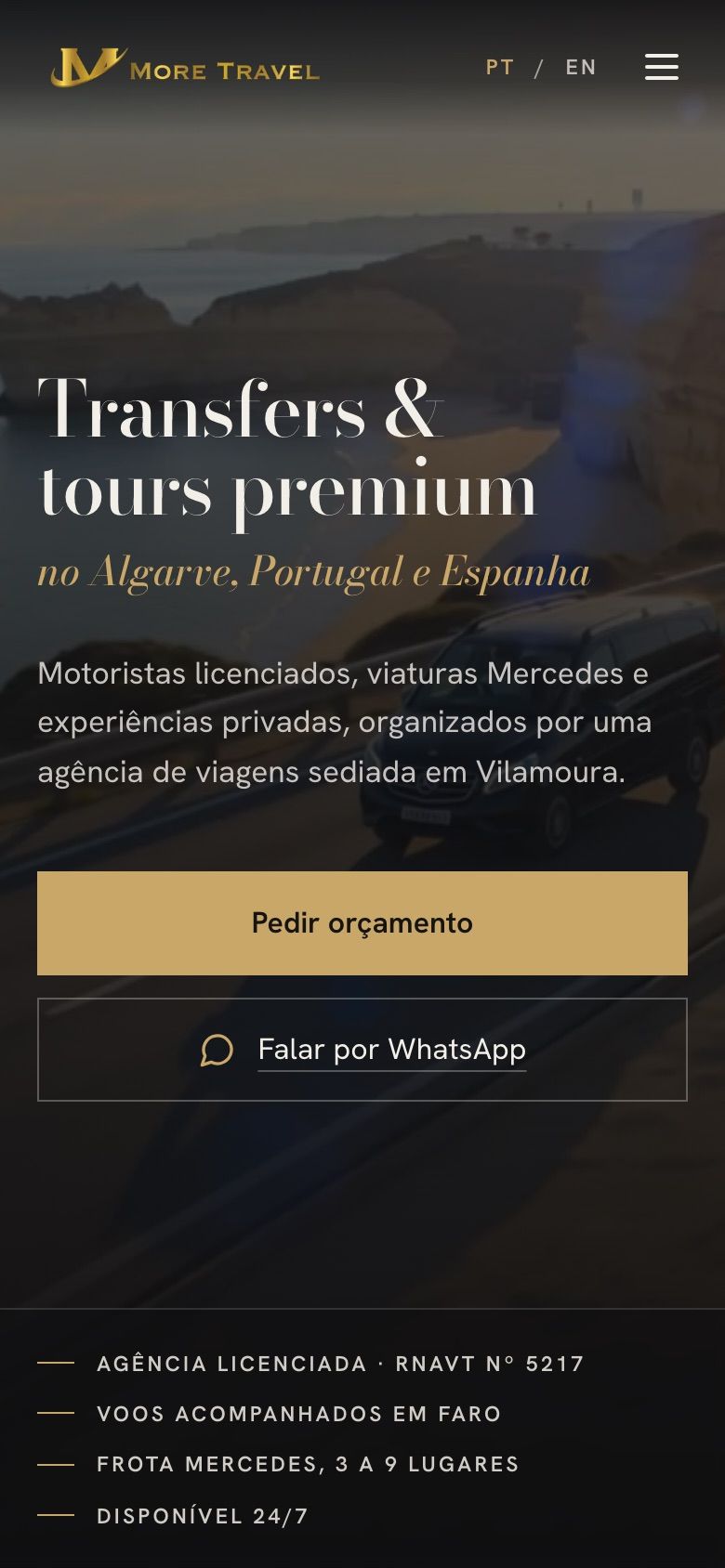 MoreTravel — mobile