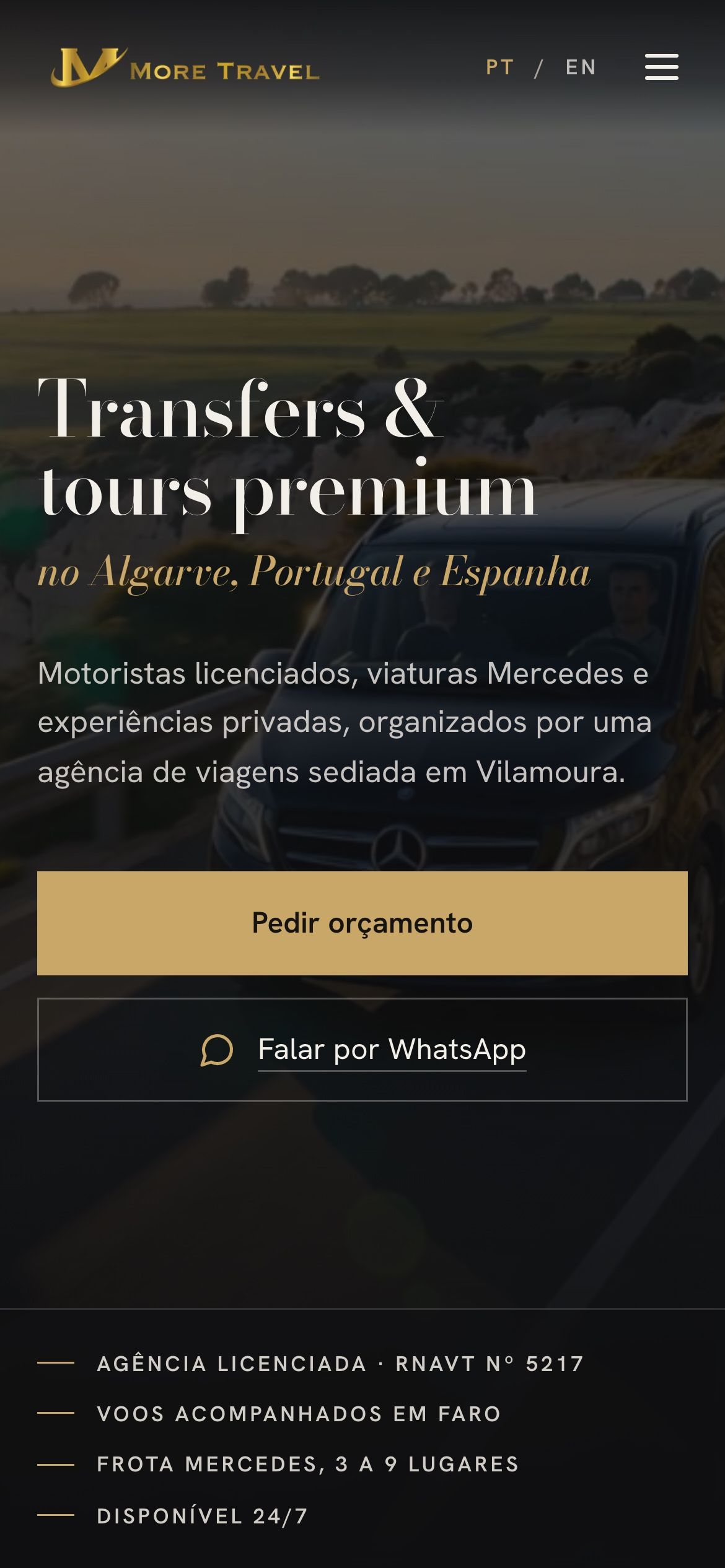 MoreTravel — mobile