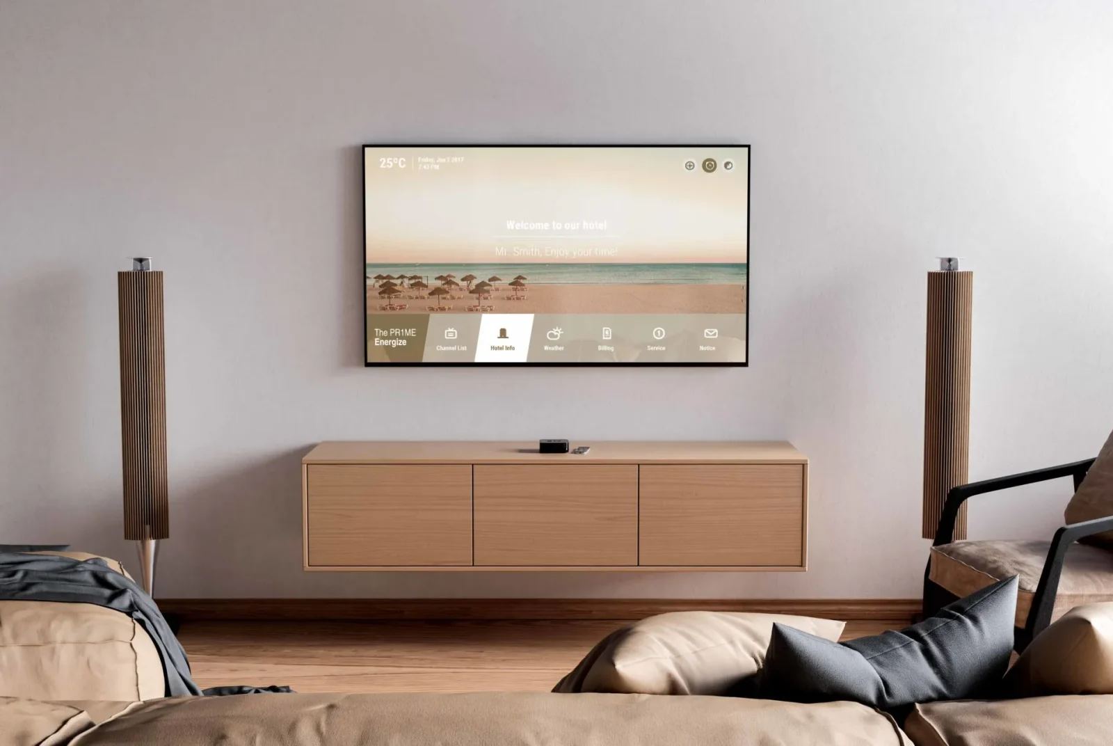 The Pr1me, IPTV de hotel